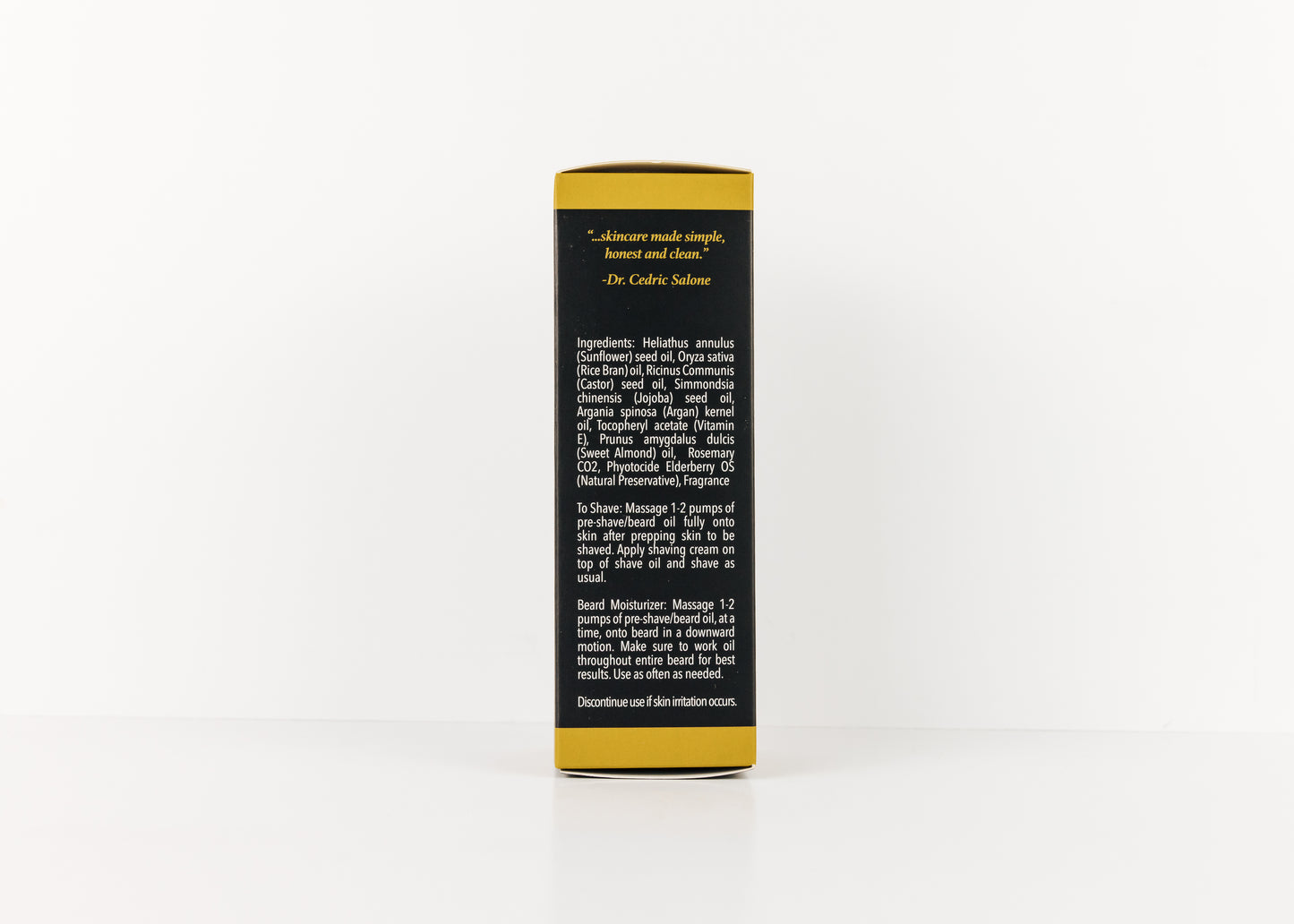 Pre-Shave and Beard Oil
