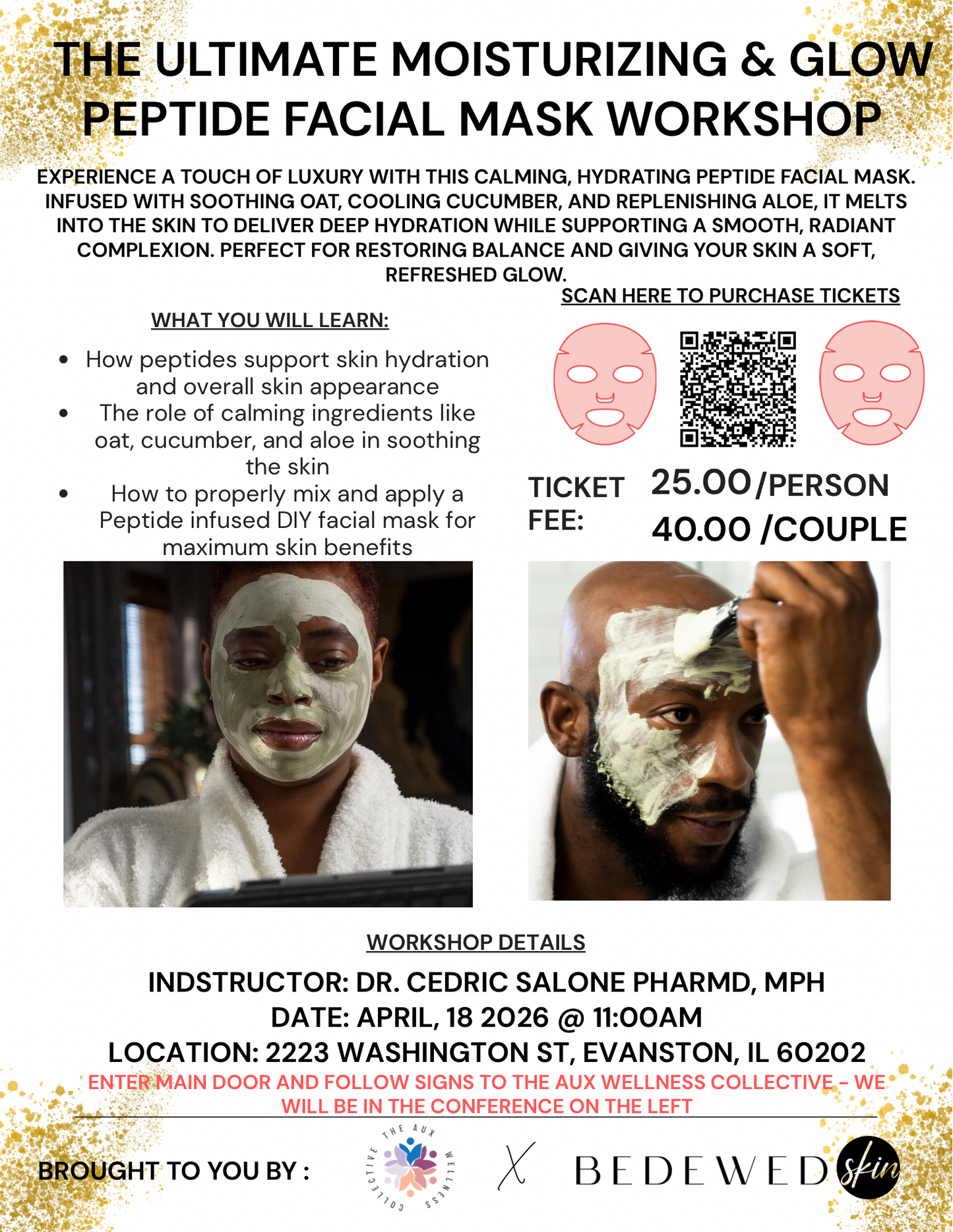 The Ultimate Moisturizing & Glow Peptide Facial Workshop
